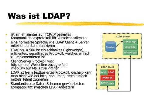 ldap einfach erklärt.